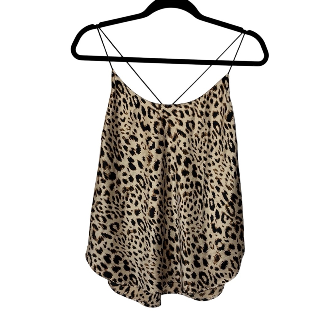 Victoria’s Secret Vintage Animal Print Camisole XL Y2K Leopard Lightweight Layer